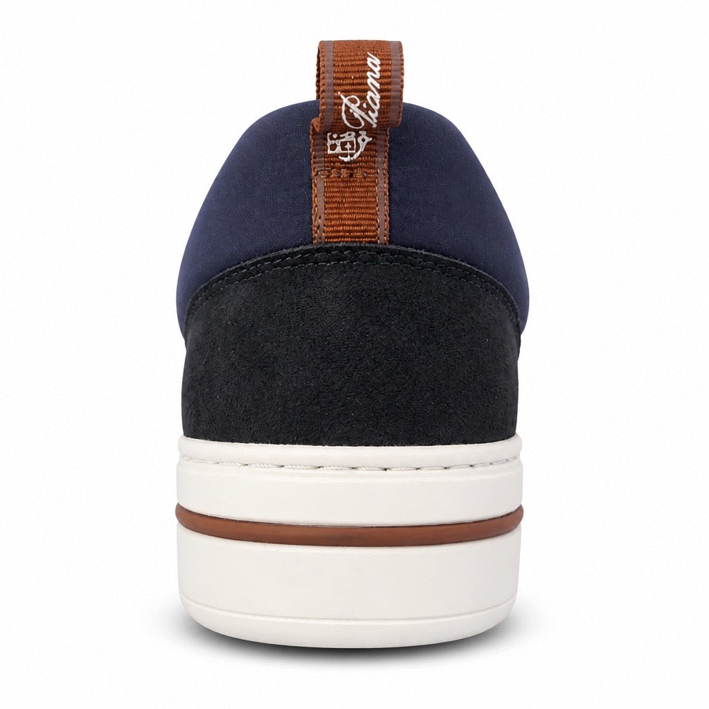 Loro Piana - Newport Walk Suede and Mesh Sneakers
