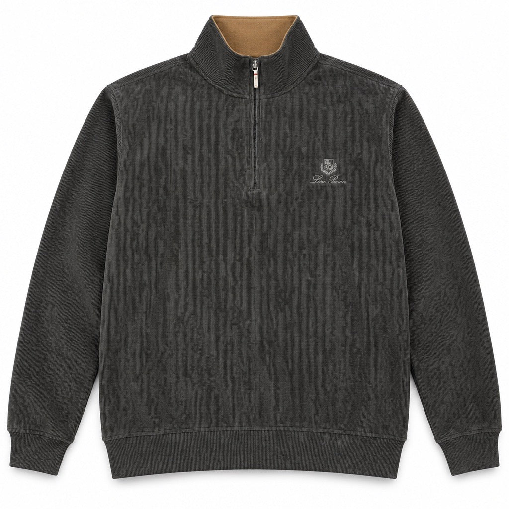 Loro Piana Half Zip Big Size Sweater