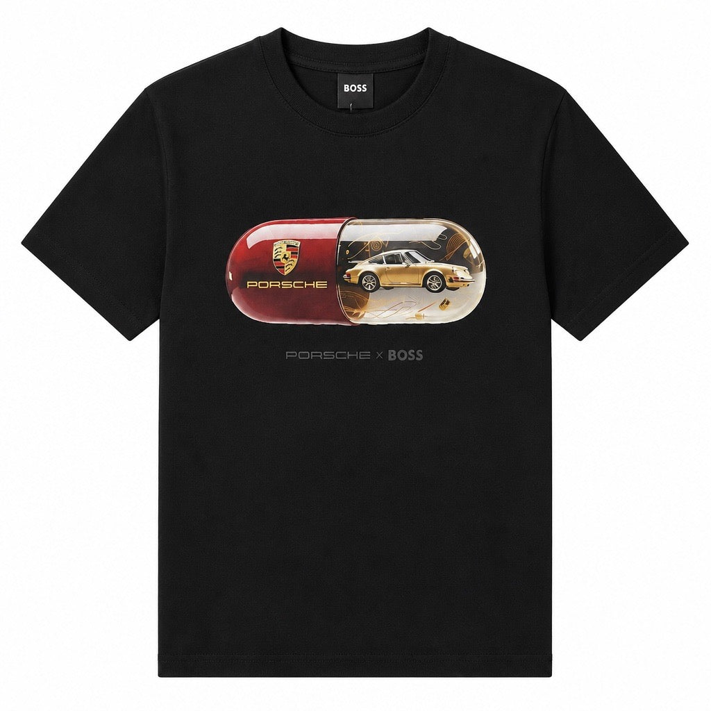 Boss Porsche Design Cotton T-shirt