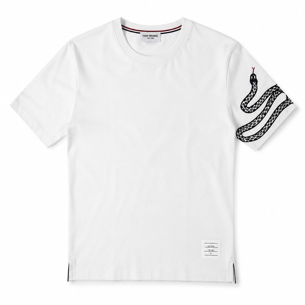 Thom Browne Snake Cotton T-shirt