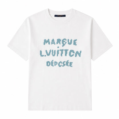 Louis Vuitton Embroidered Cotton T-shirt