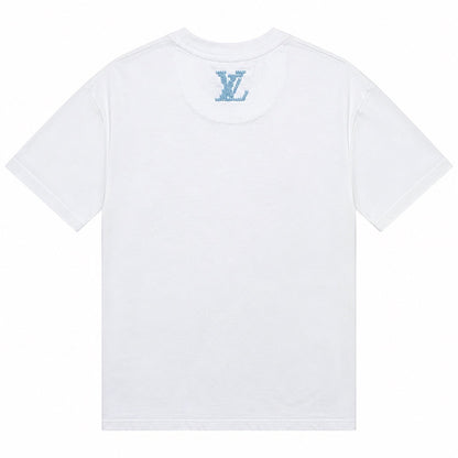 Louis Vuitton Embroidered Cotton T-shirt