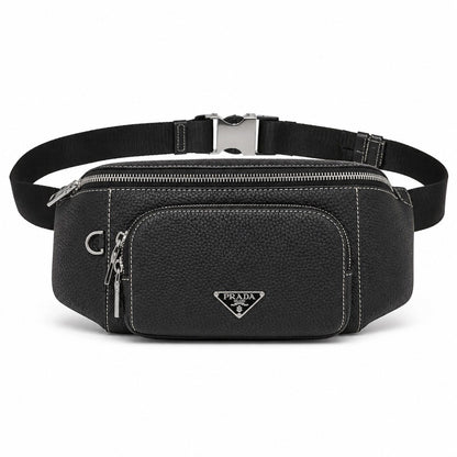Prada Leather Banana Bag
