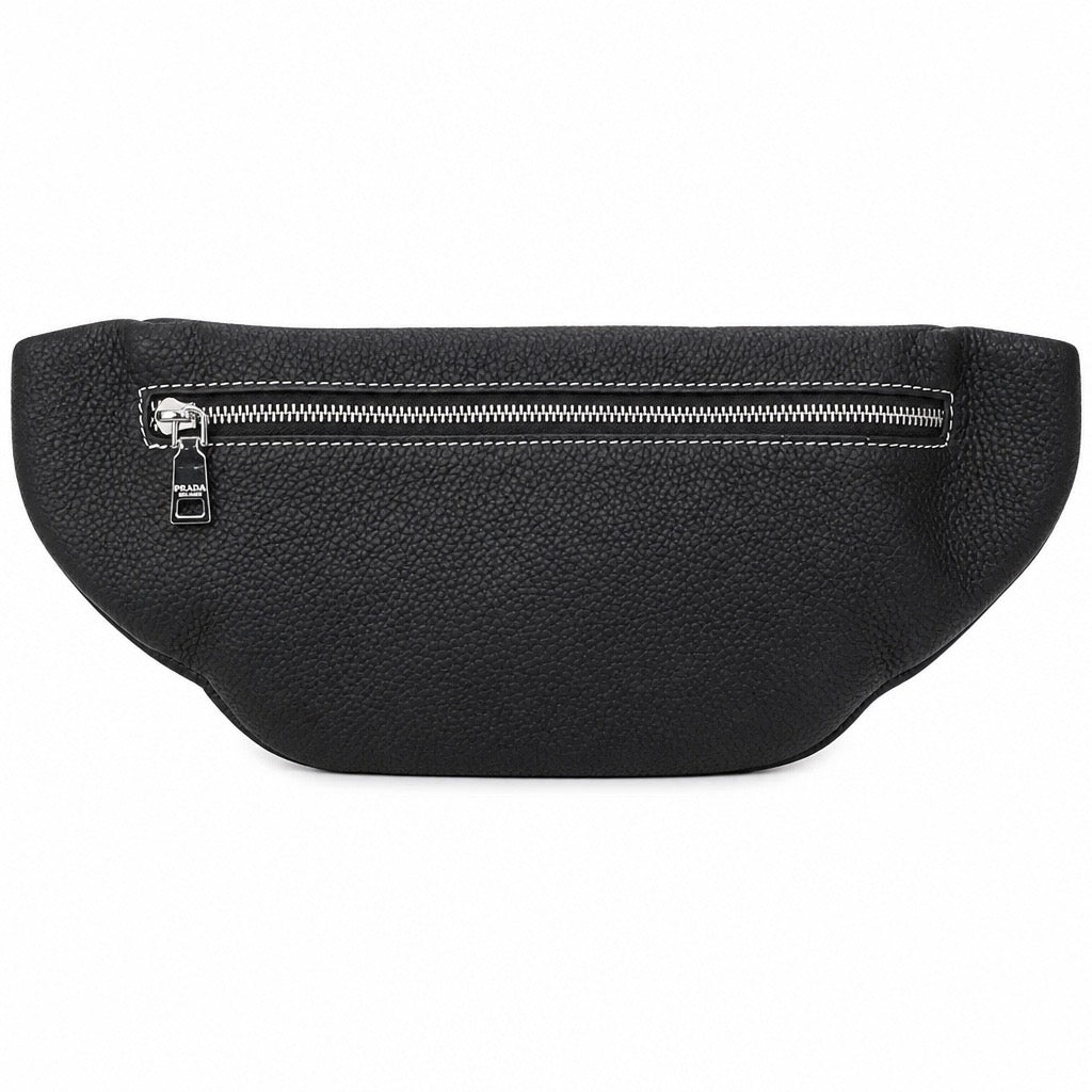Prada Leather Banana Bag