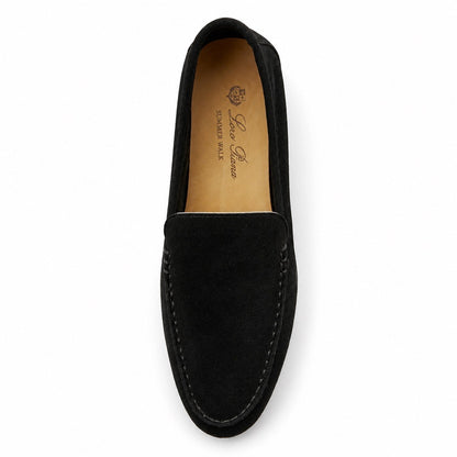 Loro Piana Summer Walk Suede Loafers