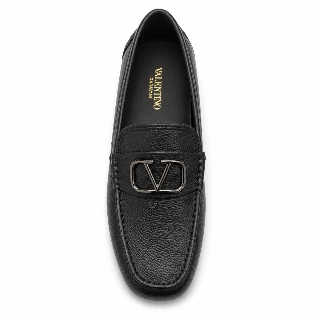 Valentino Garavani VLogo Leather Loafers