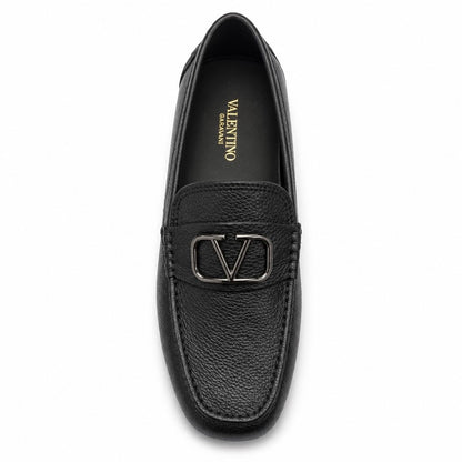 Valentino Garavani VLogo Leather Loafers