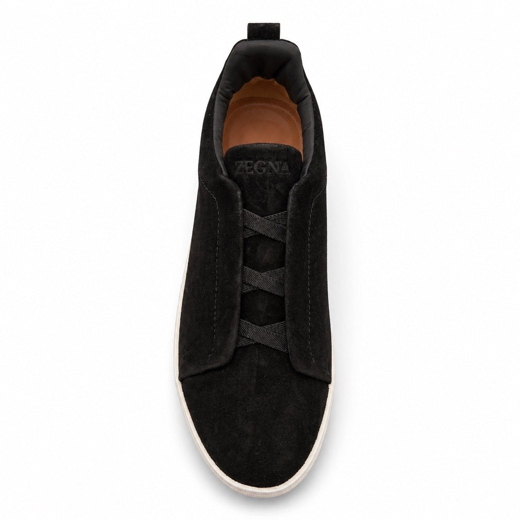 Zegna Triple Stitch Mesh Sneaker