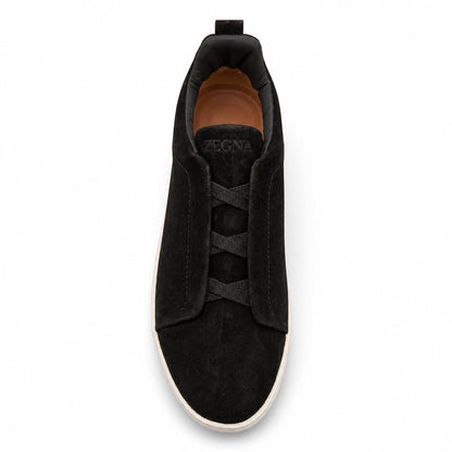 Zegna Triple Stitch Mesh Sneaker