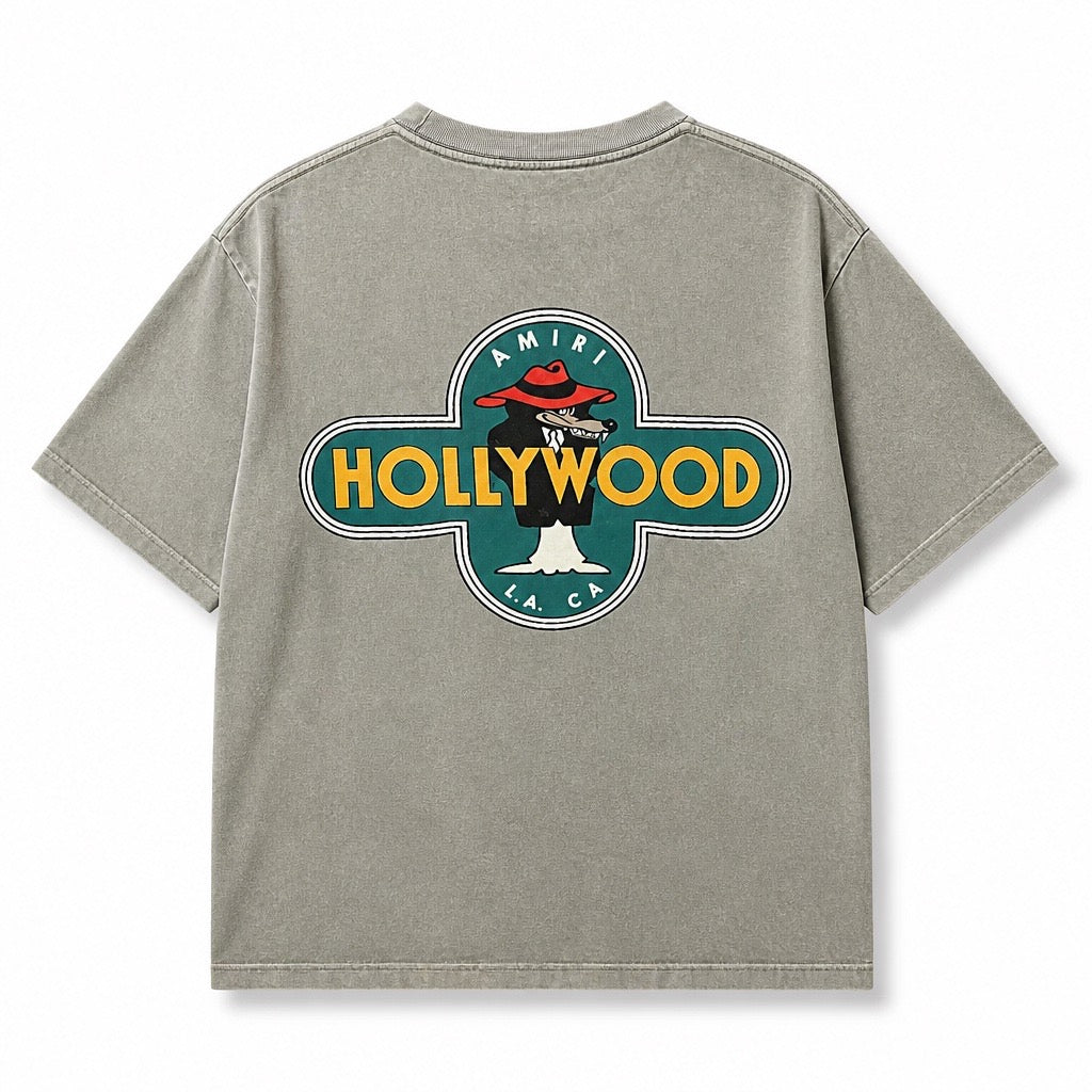 Amiri Hollywood Cotton T-shirt