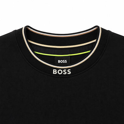 Boss Neck Logo Cotton T-shirt