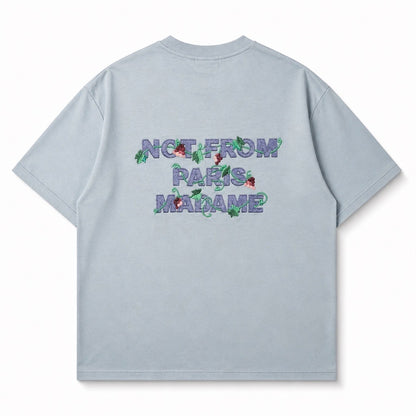 Drôle de Monsieur "Not From Paris Madame" T-shirt