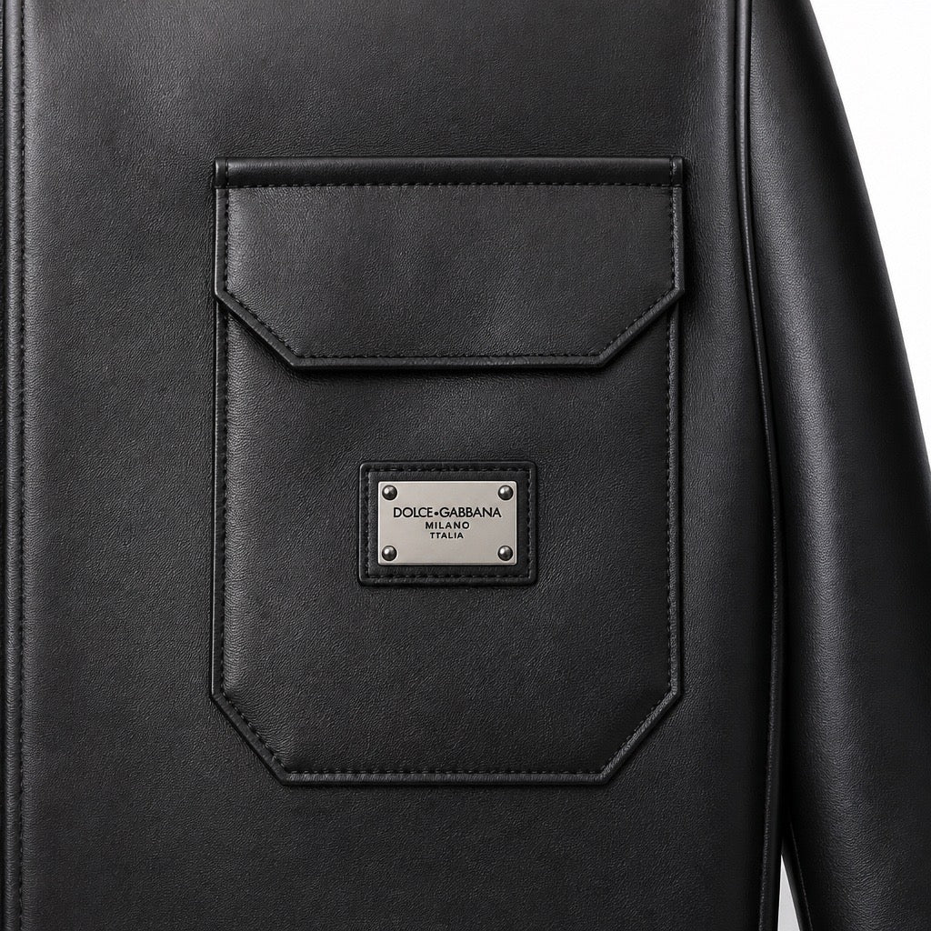 Dolce & Gabbana Leather Jacket