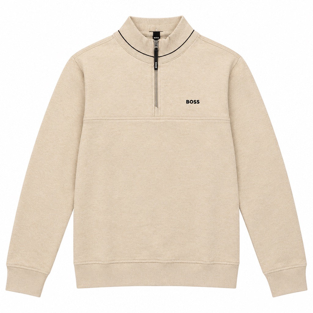 Boss Half Zipped Sweater