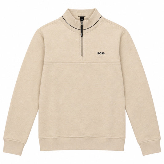 Boss Half Zipped Sweater