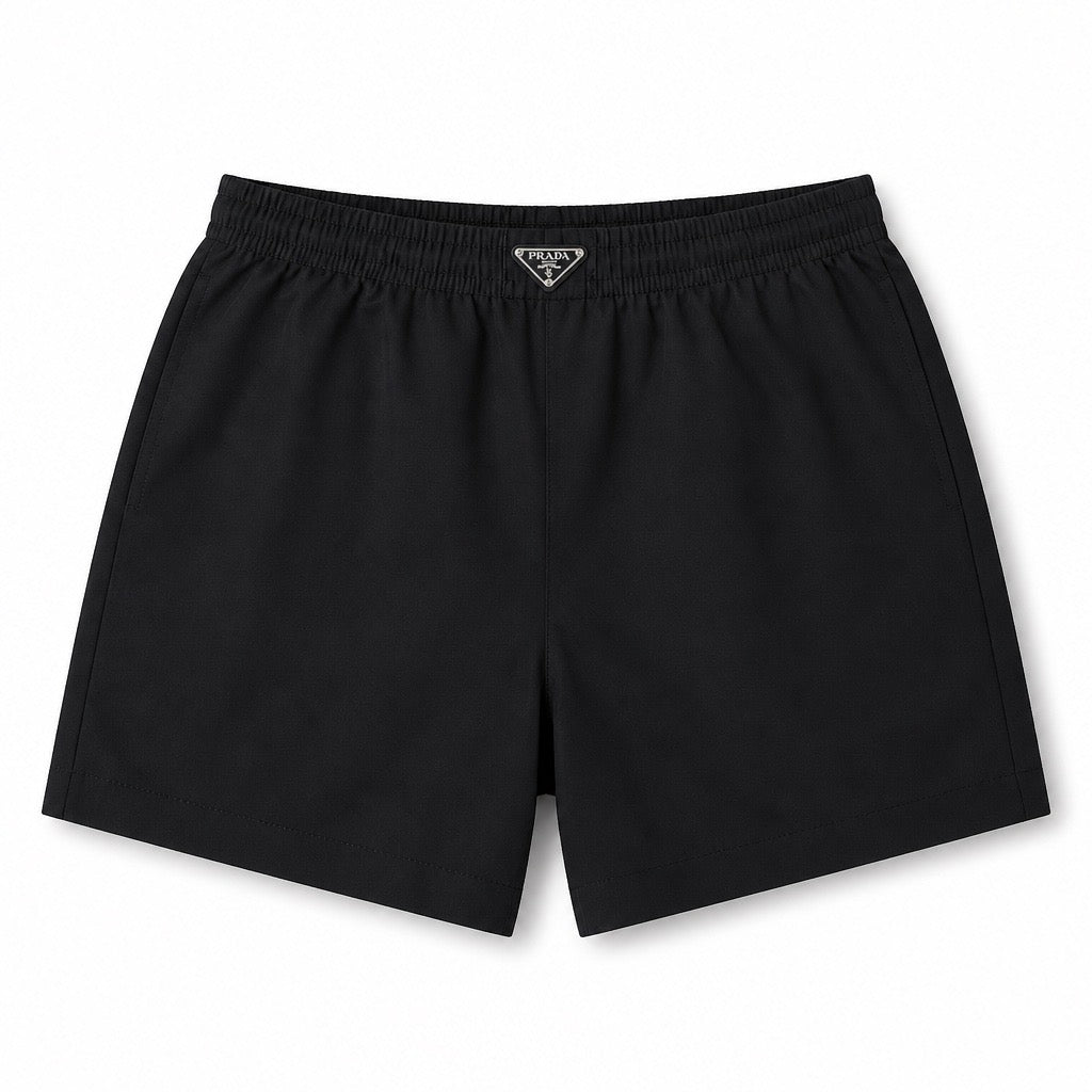 Prada Mid Logo Swim Short