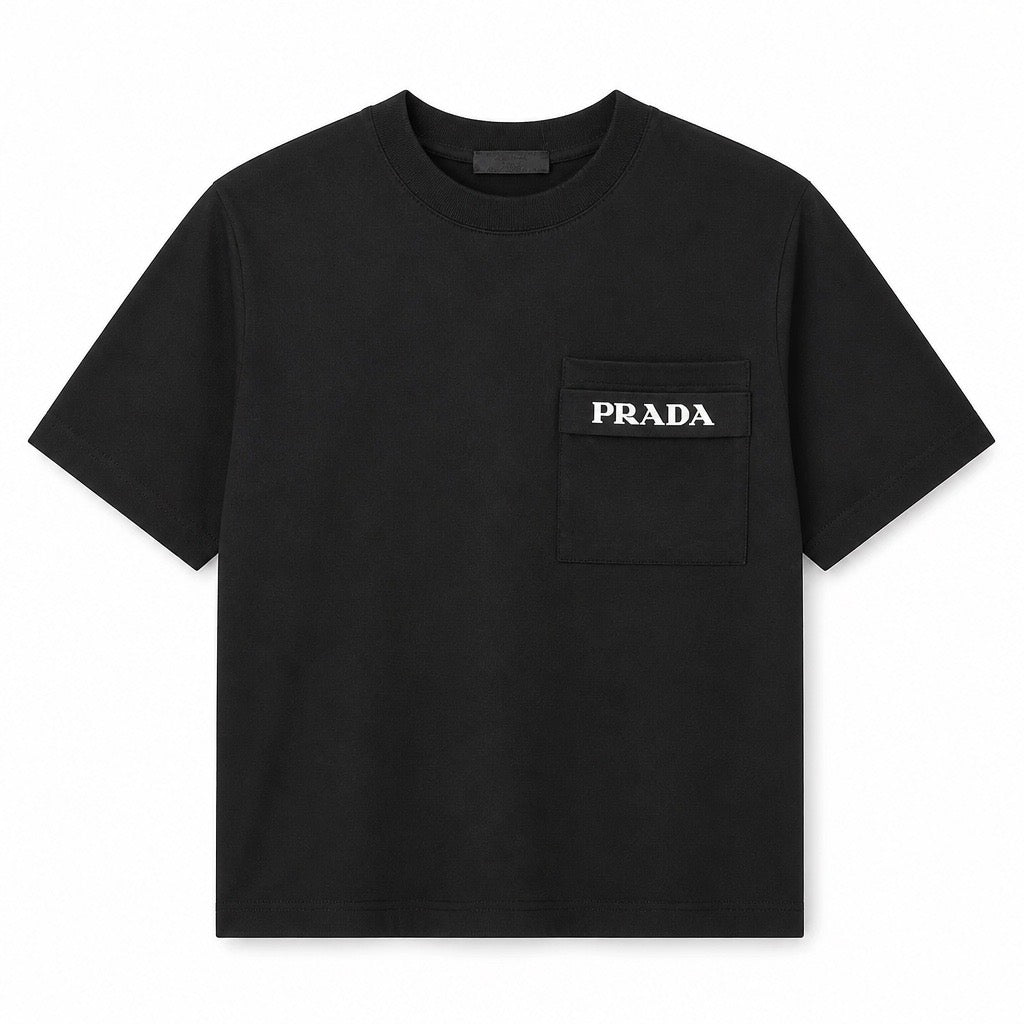Prada Pocket Cotton T-shirt