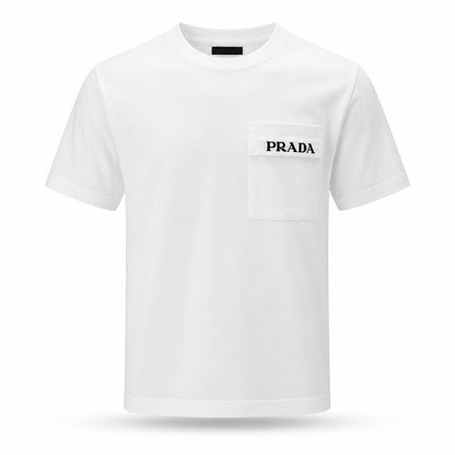 Prada Pocket Cotton T-shirt