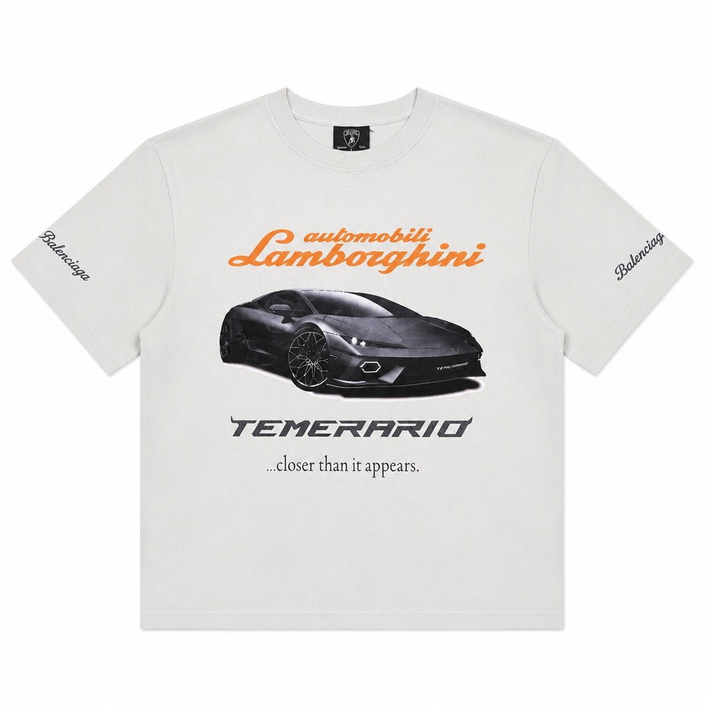 Balenciaga Lamborghini Cotton T-shirt