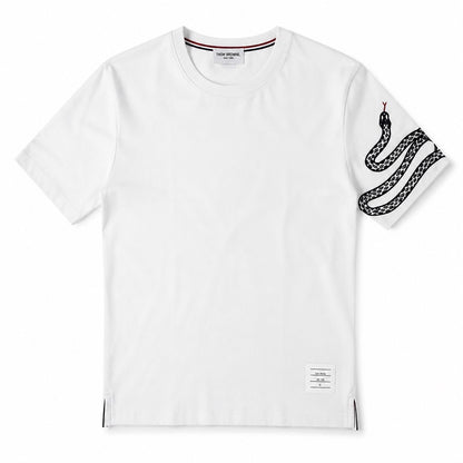Thom Browne Snake Cotton T-shirt