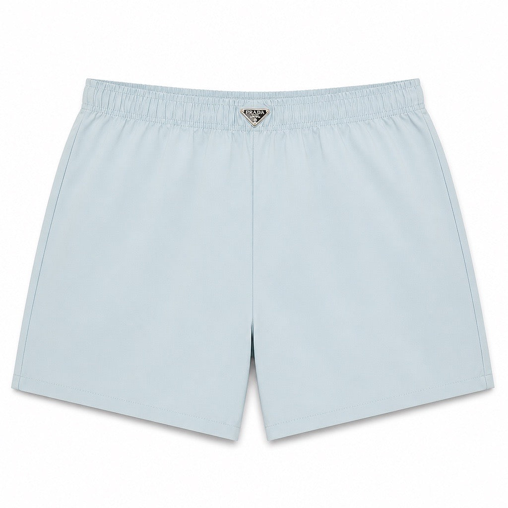 Prada Mid Logo Swim Short