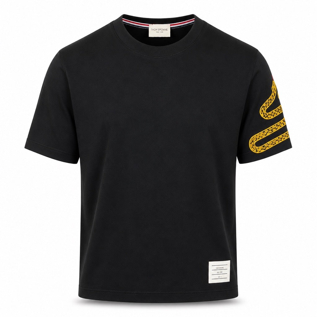 Thom Browne Snake Cotton T-shirt