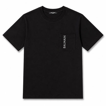 Balmain Pocket Cotton T-shirt